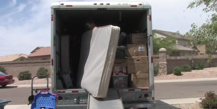 loading a moving truck